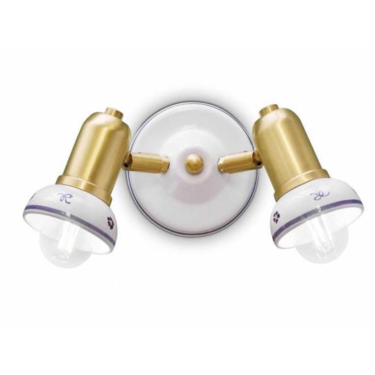 festett keramia spot falikar fali lampa mediterran stilusu country provence jellegu provansz toszkan stilus nyaralo felujitas vilagitas lampa kezzel festett keszult webaruhaz la meridiana lakberendezes kek.jpg